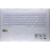 Keyboard Asus X556UA, X556UJ, X556UQ, X556UR, X556UV-3G белый (13N0-UAA0611, 13NB0BG5AP0211) + Topcase
