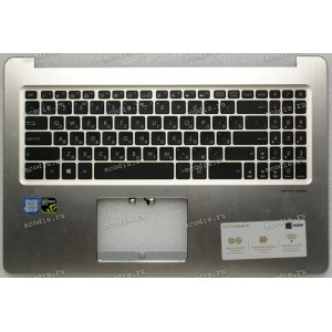 Keyboard Asus N580VD металл (13N1-29A0311) + Topcase Keyboard Asus N580VD металл (13N1-29A0311) + Topcase