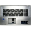 Keyboard Asus X750V, K750J серебристая (13N0-PIA0371, 13N0-PIA0411) + Topcase