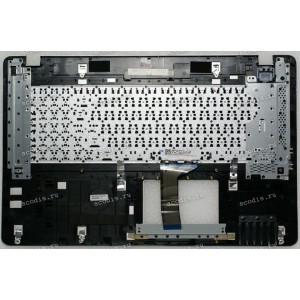 Keyboard Asus X750V, K750J серебристая (13N0-PIA0371, 13N0-PIA0411) + Topcase