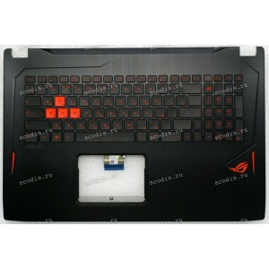 Keyboard Asus GL702V чёрная (13NB0DZ1AP0101, 13N1-30A0901) + Topcase Keyboard Asus GL702V чёрная (13NB0DZ1AP0101, 13N1-30A0901) + Topcase