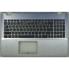 Keyboard Asus X542U, X542BA-1B металлик синий верх (13NB0FD2AP0311, 90NB0FD2-R31RU0, 90NB0H92-R30RU0, 0KNB0-610WRU00, MP-13K93SU-528C1, 0KN1-261RU12rev.R10) + Topcase Keyboard Asus X542U, X542BA-1B металлик синий верх (13NB0FD2AP0311, 90NB0FD2-R31RU0, 90NB0H92-R30RU0, 0KNB0-610WRU00, MP-13K93SU-528C1, 0KN1-261RU12rev.R10) + Topcase