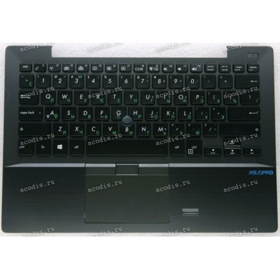 Keyboard Asus BU201LA-1C чёрная (13NB05V1AM0311) + Topcase