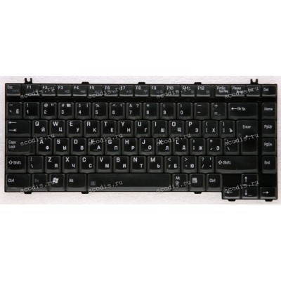 Keyboard Toshiba Satellite A100 чёрная (9J.N8382.A0R, 6037B0014218)