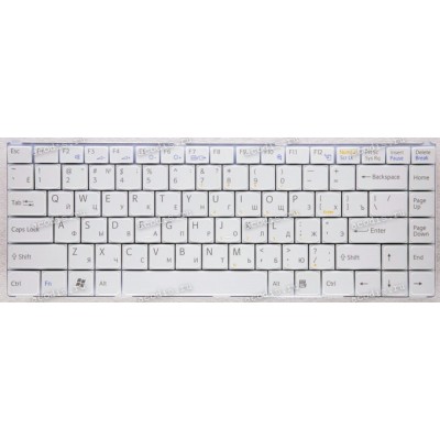 Keyboard Sony VGN-S5XP белый (81-31105001-23)