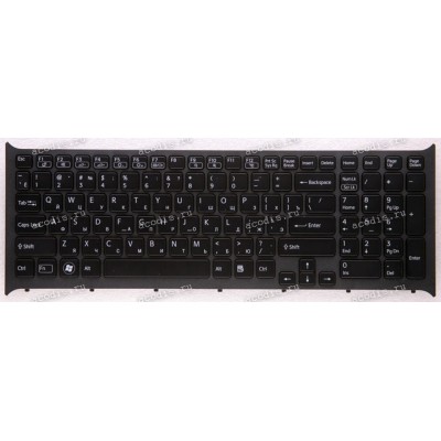 Keyboard Sony VPC-CA чёрная матовая (A1809182A)