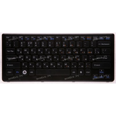Keyboard Sony VGN-CS31SR чёрная матовая (148096271, AEGD2700010)