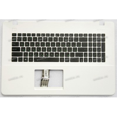 Keyboard Asus X751LA, X751LD-1B белый русифицированная (90NB04I2-R31RU0)+Topcase