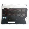 Keyboard Asus G752VL черно-серый русифицированная (13NB09Y0AP0421)+Topcase Keyboard Asus G752VL черно-серый русифицированная (13NB09Y0AP0421)+Topcase