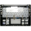Keyboard Asus S301LA, S301LP серебристая, черные кнопки, русифицированный (13NB02Y1AM0211)+Topcase