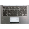 Keyboard Asus U38N, U38D серый металлик русифицированный (13GNTH1AM041-1)+Topcase Keyboard Asus U38N, U38D серый металлик русифицированный (13GNTH1AM041-1)+Topcase