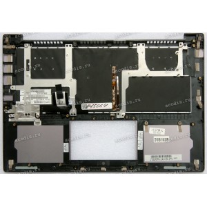 Keyboard Asus U38N, U38D серый металлик русифицированный (13GNTH1AM041-1)+Topcase