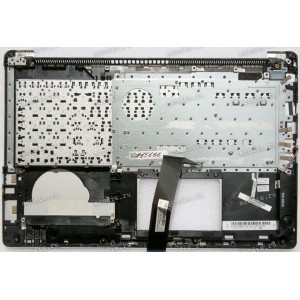 Keyboard Asus S551LA, S551LB-1A, S551LN серебристый русифицированный (13NB0261AM1201, 90NB02A0-R30190)+Topcase