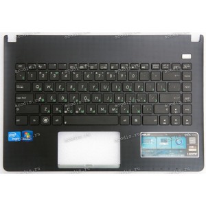 Keyboard Asus X401A чёрный матовый русифицированный (13GN4O1AP030-1)+Topcase