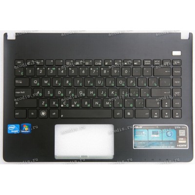 Keyboard Asus X401A чёрный матовый русифицированный (13GN4O1AP030-1)+Topcase