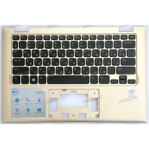 Keyboard Dell Inspiron 11 3147 золото русифицированный (0RDD7F) +Topcase