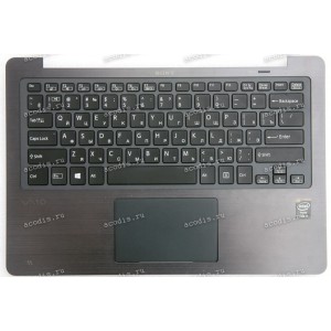 Keyboard Sony SVF13N чёрный металл русифицированный (EAFI1004010-1) +Topcase