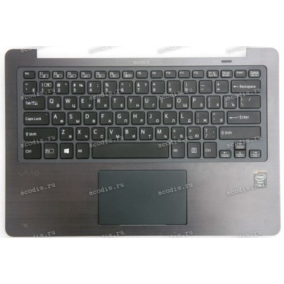 Keyboard Sony SVF13N чёрный металл русифицированный (EAFI1004010-1) +Topcase