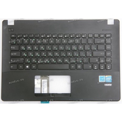 Keyboard Asus X451C чёрный матовый русифицированный (13NB0331AP0501) +Topcase