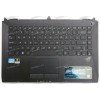 Keyboard Asus G46V чёрный матовый русифицированный (13GNMM1AM010-1, 13N0-N8A0601) +Topcase