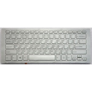 Keyboard Sony Vaio SVF15N серебристая русифицированная (149265351RU, AEFI37000203A, 149240561RU) Keyboard Sony Vaio SVF15N серебристая русифицированная (149265351RU, AEFI37000203A, 149240561RU)
