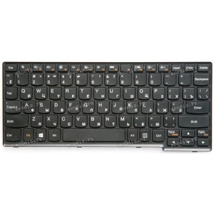 Keyboard Lenovo IdeaPad Yoga 11 чёрная матовая русифицированная (MP-11G23SU-6862, 25204688, 25204718, 25204748)