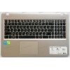 Keyboard Asus X540L золотистый русифицированная (39XKATCJN00)+ Topcase Keyboard Asus X540L золотистый русифицированная (39XKATCJN00)+ Topcase