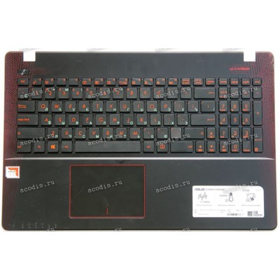 Keyboard Asus X550I чёрный матовый русифицированная (13NB0DBJAP0101, 13N1-0LA0301)+ Topcase