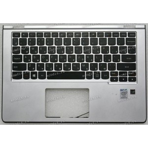 Keyboard Lenovo Yoga 2 11 + topcase (p/n: Ap0t5000200, 25214411, Silver/Matte/US)разбор