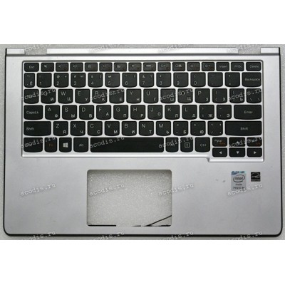 Keyboard Lenovo Yoga 2 11 + topcase (p/n: Ap0t5000200, 25214411, Silver/Matte/US)разбор