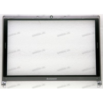 Верх. кр. рамка Lenovo IdeaPad Y410 серо-чёрная (AP01V000100)