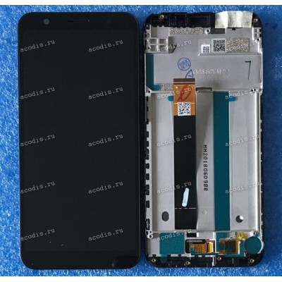 5.5 inch ASUS ZA550KL (Zenfone Live L1) (LCD+тач) черный с рамкой 1440x720 LED  разбор / оригинал