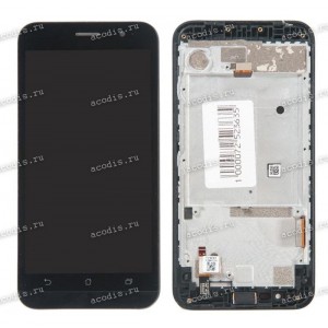 5.0 inch ASUS ZB500KG (ZenFone Go) (LCD+тач) черный 854x480 LED  разбор / оригинал
