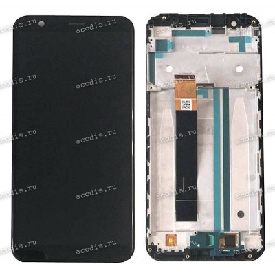 5.5 inch ASUS ZB555KL (ZenFone Max M1) (LCD+тач) черный с рамкой 1440x720 LED  разбор / оригинал