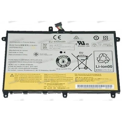 АКБ Lenovo IdeaPad Yoga 2 11, 2ICP5/50/70-2, 7.4V 4500mAh (p/n: L13L4P21) разбор
