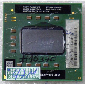 Процессор Socket S1G1 (638) AMD Turion 64 X2 TL-56 (TMDTL56HAX5CT) (2*1.80GHz=200MHz x 9, 2*512kB