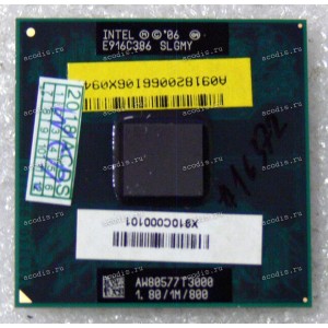 Процессор Socket P (PGA-478) Intel Celeron T3000 (p/n: SLGMY) (1.80GHz=200MHz x 9, 1Mb Процессор Socket P (PGA-478) Intel Celeron T3000 (p/n: SLGMY) (1.80GHz=200MHz x 9, 1Mb