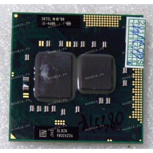 Процессор Socket G1 (rPGA988A) Intel Core i5-460M (p/n: SLBZW, SLC22) (2.53GHz, 2x256KB L2, 3MB L3, MCP 32nm, 0.775–1.4 V, 1288pin, 35W)