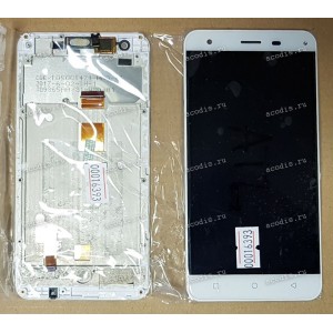 5.0 inch Digma CITI ATL 4G (LCD+тач) белый с рамкой 1280x720 LED  разбор / оригинал