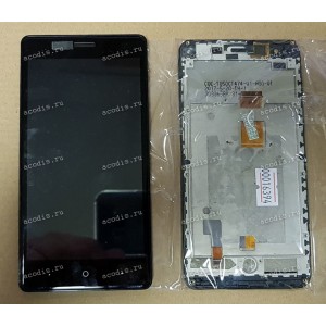 5.0 inch Digma CITI ATL 4G (LCD+тач) черный с рамкой 1280x720 LED  разбор / оригинал