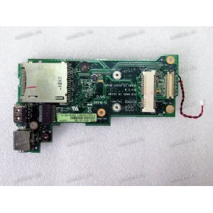 USB & RJ45 & CardReader board (p/n right) Asus UL80A (p/n 90R-NX7IO1100Y, 60-NX7IO1100-B03, 69N0FXB11B03-01) REV: 2.0