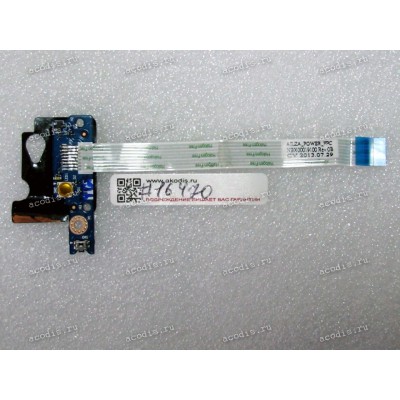 Power Button board & cable Lenovo IdeaPad Z510 (p/n AILZB NS-A183)