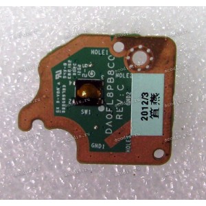 Power Button board Lenovo ThinkPad X121E, X130E (p/n DA0FL8PB8C0)