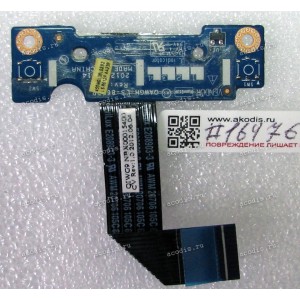LED board & cable Lenovo IdeaPad P580 (p/n QAWGH LS-8612P Rev: 1.0)