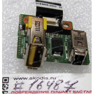 USB & FireWire board Lenovo ThinkPad T420 (p/n 40GAB5809-G200, REV:F)