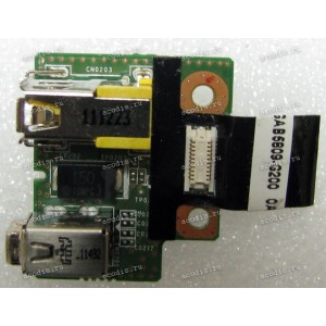 USB & FireWire board Lenovo ThinkPad T420 (p/n 40GAB5809-G200, REV:F)