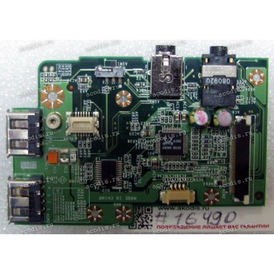 USB & Audio board Fujitsu Siemens Amilo PA1510, Pi1505 (p/n 35G2L5020-B0) 