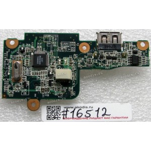 USB & CardReader board Fujitsu Siemens Amilo Pi 2550, Pi 2530 (p/n P55IMX REV:C 35GMP5500-C0) 