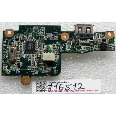 USB & CardReader board Fujitsu Siemens Amilo Pi 2550, Pi 2530 (p/n P55IMX REV:C 35GMP5500-C0) 