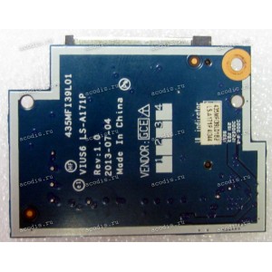 CardReader board Lenovo ThinkPad S540 (p/n VIUS6 LS-A171P, 435MFI39L01) CardReader board Lenovo ThinkPad S540 (p/n VIUS6 LS-A171P, 435MFI39L01)